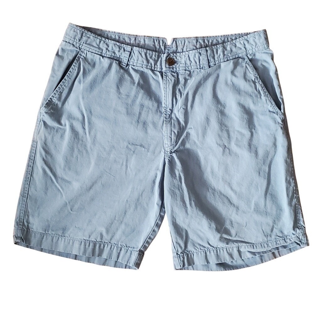 Savane Chino Shorts Light Blue‎ Casual Cotton Summer Essentials 36